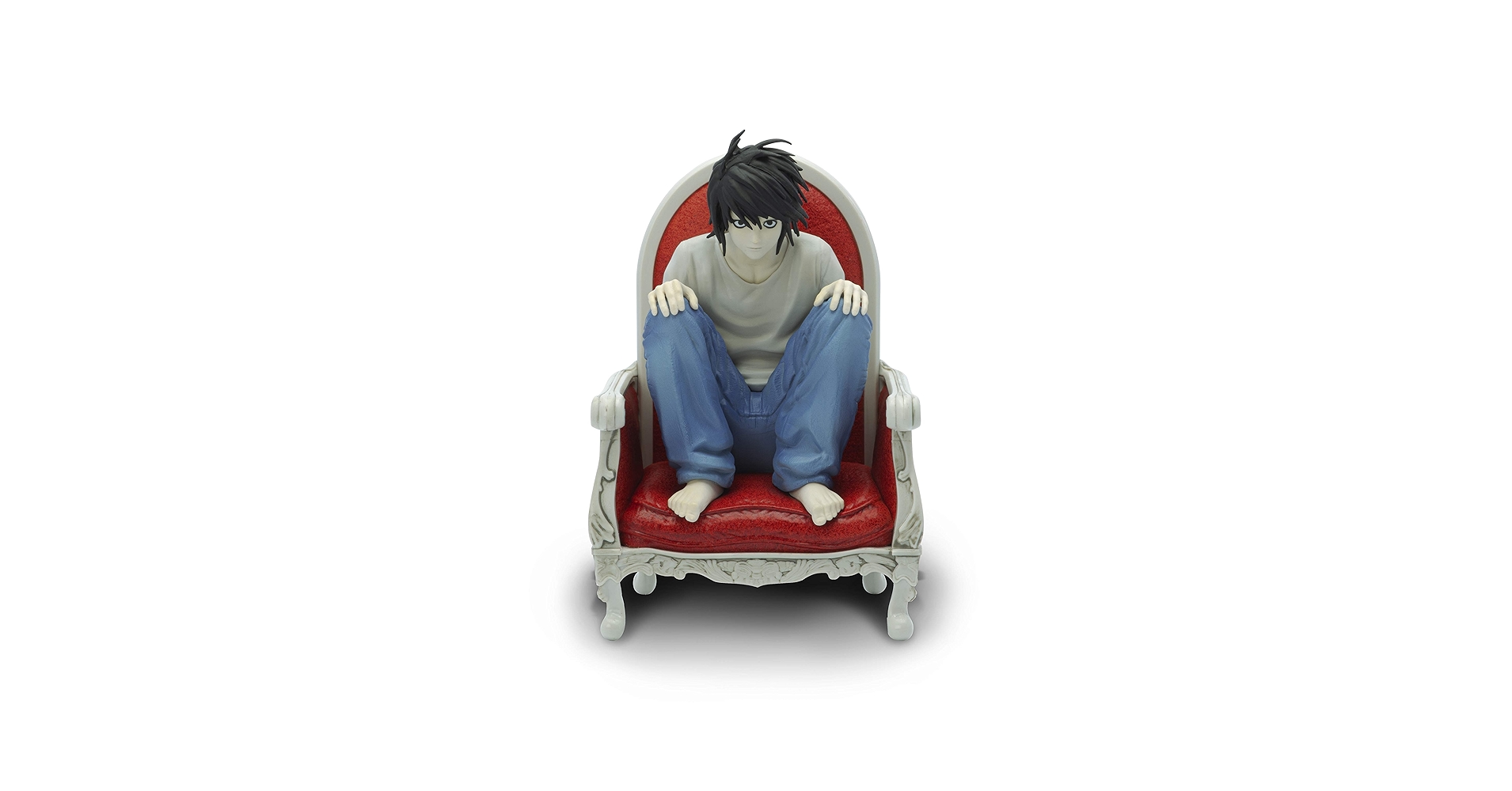 【日本未発売】ABYSTYLE デスノート L フィギュア Amazon.com: ABYSTYLE Studio Death Note L 1:10 Scale